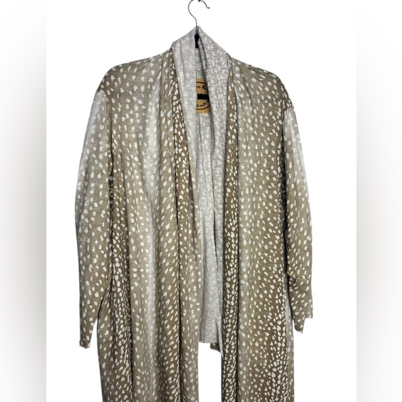 A RARE BIRD Lightweight Cotton Bambi Duster One Size Pockets BOHO Shabby Chic - Picture 3 of 12